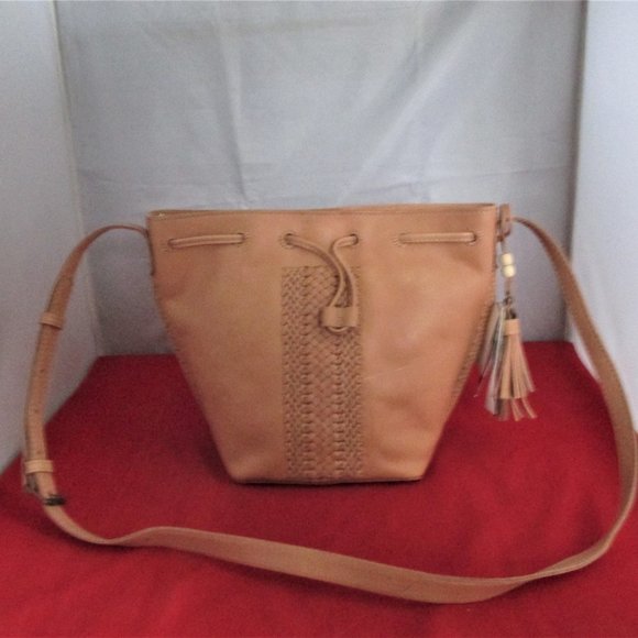The Sak Natural Drawstring Bucket Bag  -  #3321 - Picture 1 of 13